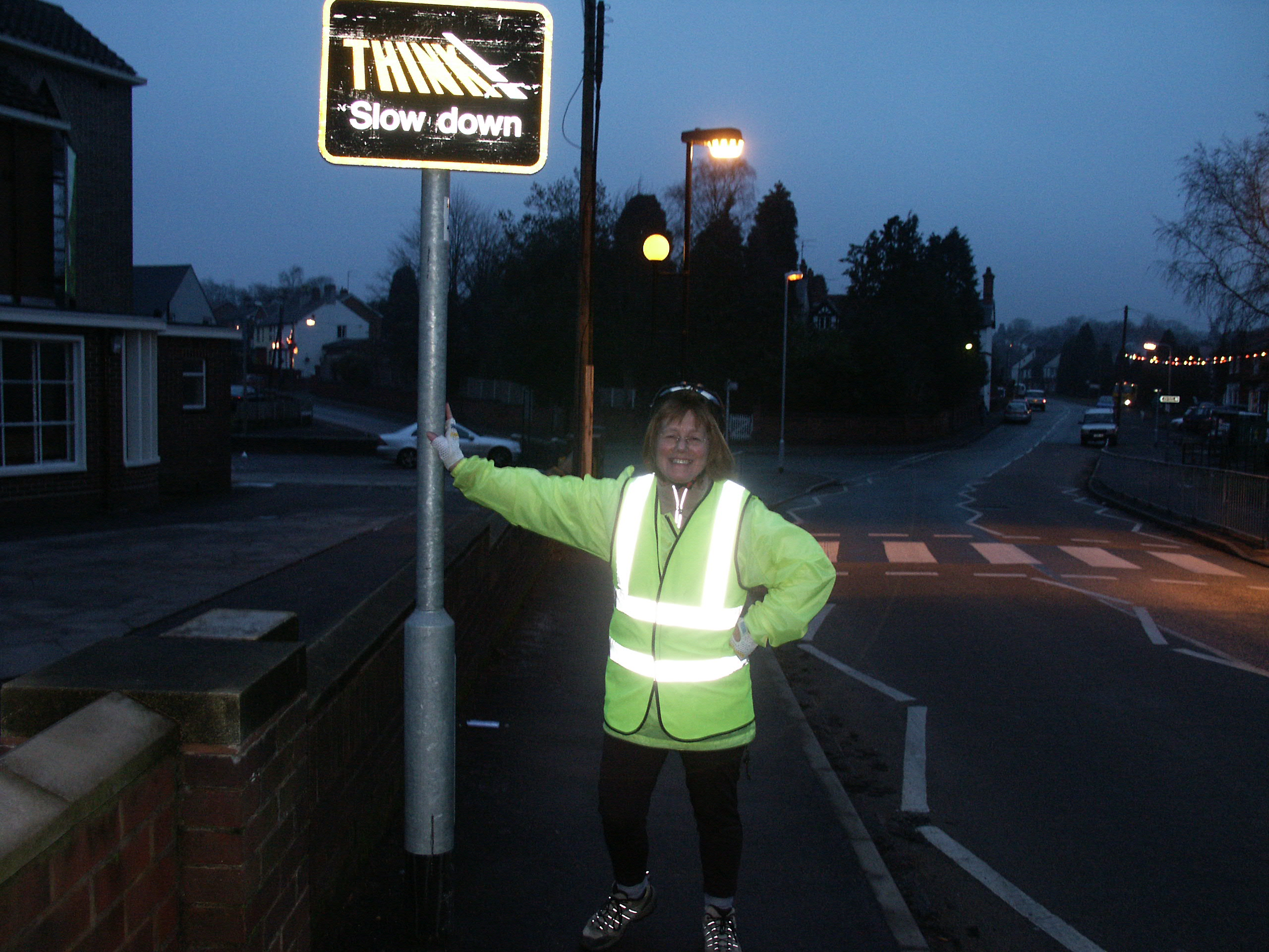 Wearing bright, light ,and reflective clothes will make sure you can be seen.