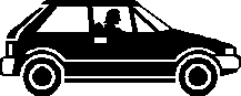 A car is traffic